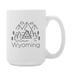 Wyoming - Coffee/Tea Mug 15 oz - white