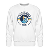 Premium California Sweatshirt - Men's Sweatshirt - white