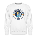 Premium California Sweatshirt - Men's Sweatshirt - white