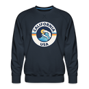 Premium California Sweatshirt - Men's Sweatshirt - navy