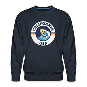 Premium California Sweatshirt - Men's Sweatshirt - navy