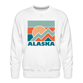 Premium Alaska Sweatshirt - Men's Sweatshirt - white