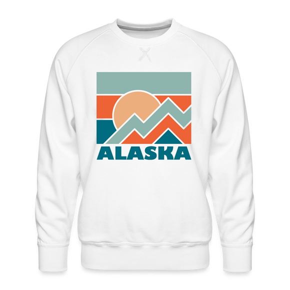 Premium Alaska Sweatshirt - Men's Sweatshirt - white
