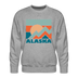 Premium Alaska Sweatshirt - Men's Sweatshirt - heather grey
