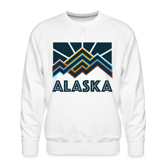 Premium Alaska Sweatshirt - Men's Sweatshirt - white