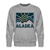 Premium Alaska Sweatshirt - Men's Sweatshirt - heather grey
