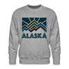 Premium Alaska Sweatshirt - Men's Sweatshirt - heather grey