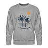 Premium California Sweatshirt - Men's Sweatshirt - heather grey