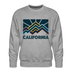 Premium California Sweatshirt - Men's Sweatshirt - heather grey