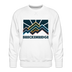 Premium Breckenridge Sweatshirt - Men's Colorado Sweatshirt - white