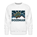 Premium Bozeman Sweatshirt - Men's Montana Sweatshirt - white