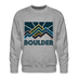 Premium Boulder Sweatshirt - Men's Colorado Sweatshirt - heather grey