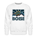 Premium Boise Sweatshirt - Men's Idaho Sweatshirt - white