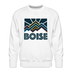 Premium Boise Sweatshirt - Men's Idaho Sweatshirt - white