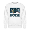 Premium Boise Sweatshirt - Men's Idaho Sweatshirt - white