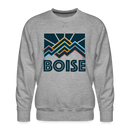 Premium Boise Sweatshirt - Men's Idaho Sweatshirt - heather grey