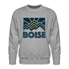 Premium Boise Sweatshirt - Men's Idaho Sweatshirt - heather grey