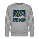 Premium Bend Sweatshirt - Men's Oregon Sweatshirt - heather grey