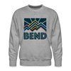 Premium Bend Sweatshirt - Men's Oregon Sweatshirt - heather grey