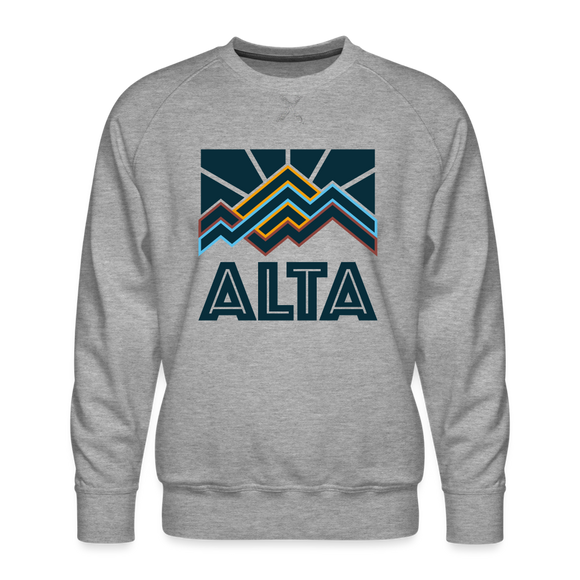 Premium Alta Sweatshirt - Men's Utah Sweatshirt - heather grey