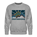 Premium Chattanooga Sweatshirt - Men's Tennessee Sweatshirt - heather grey