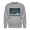 Premium Chattanooga Sweatshirt - Men's Tennessee Sweatshirt - heather grey