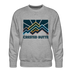 Premium Crested Butte Sweatshirt - Men's Colorado Sweatshirt - heather grey