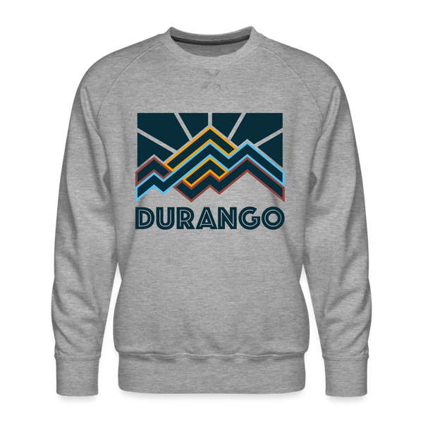 Premium Durango Sweatshirt - Men's Colorado Sweatshirt - heather grey