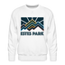 Premium Estes Park Sweatshirt - Men's Colorado Sweatshirt - white