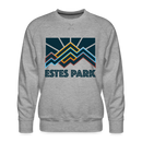 Premium Estes Park Sweatshirt - Men's Colorado Sweatshirt - heather grey