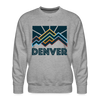 Premium Denver Sweatshirt - Men's Colorado Sweatshirt - heather grey