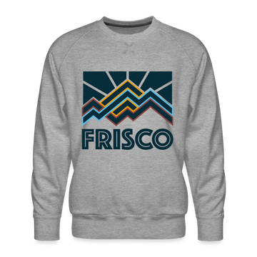 Premium Frisco Sweatshirt - Men's Colorado Sweatshirt - heather grey