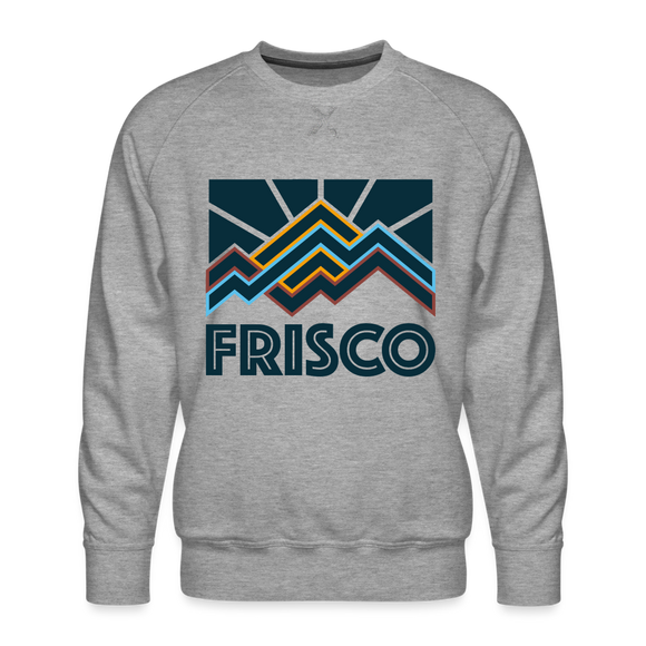 Premium Frisco Sweatshirt - Men's Colorado Sweatshirt - heather grey