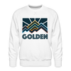 Premium Golden Sweatshirt - Men's Colorado Sweatshirt - white