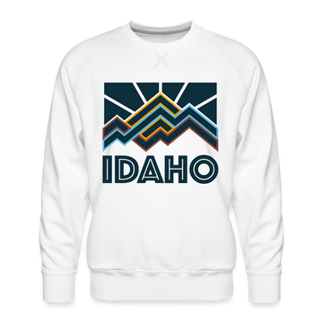 Premium Idaho Sweatshirt - Men's Sweatshirt - white