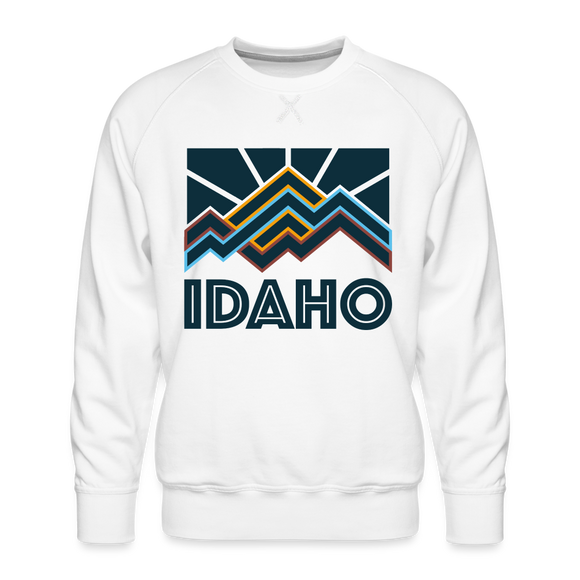 Premium Idaho Sweatshirt - Men's Sweatshirt - white
