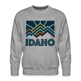 Premium Idaho Sweatshirt - Men's Sweatshirt - heather grey
