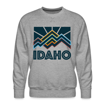Premium Idaho Sweatshirt - Men's Sweatshirt - heather grey