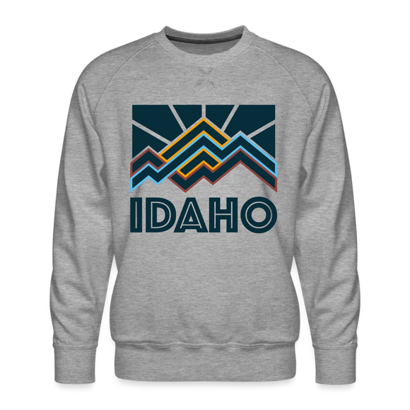 Premium Idaho Sweatshirt - Men's Sweatshirt - heather grey