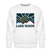 Premium Lake Tahoe Sweatshirt - Men's California Sweatshirt - white