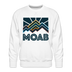 Premium Moab Sweatshirt - Men's Utah Sweatshirt - white