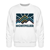 Premium Montpelier Sweatshirt - Men's Vermont Sweatshirt - white