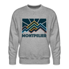 Premium Montpelier Sweatshirt - Men's Vermont Sweatshirt - heather grey