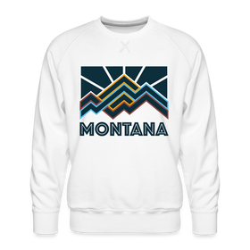 Premium Montana Sweatshirt - Men's Sweatshirt - white