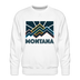 Premium Montana Sweatshirt - Men's Sweatshirt - white