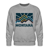 Premium Montana Sweatshirt - Men's Sweatshirt - heather grey
