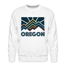 Premium Oregon Sweatshirt - Men's Sweatshirt - white