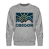 Premium Oregon Sweatshirt - Men's Sweatshirt - heather grey