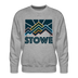 Premium Stowe Sweatshirt - Men's Vermont Sweatshirt - heather grey