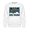 Premium Ski Bum Sweatshirt - Men's Sweatshirt - white